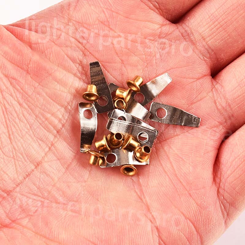 10pcs Cam Rivet Sets Repairs Easy Installation Restore For SLIM Zippo lighters