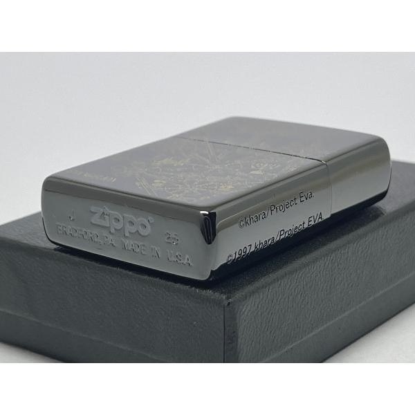 Zippo Neon Genesis Evangelion Tree of Life Black Titanium Microlaser Engraving