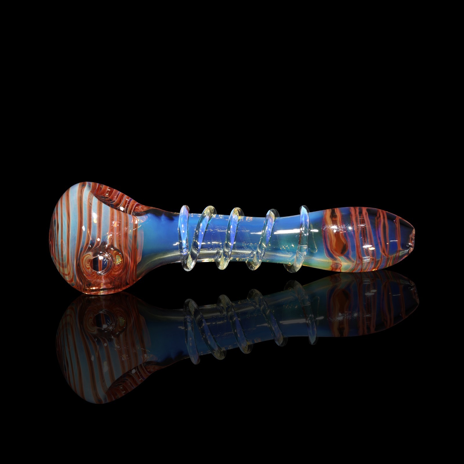 5″ GLOW HAMMER PIPE COLLECTIBLE TOBACCO GLASS SMOKING HERB BOWL HAND PIPES