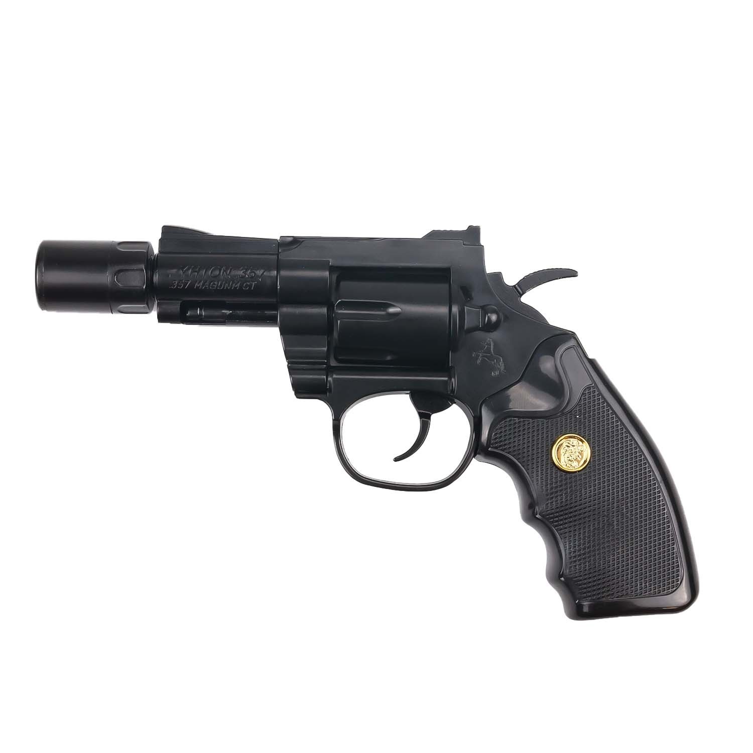 Revolver Torch Lighter – Butane Refillable Gun Style with Detachable Silencer