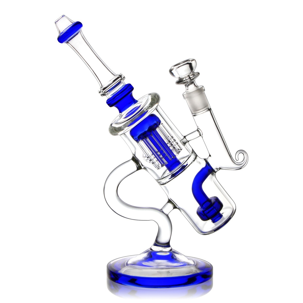 10” Water Pipe Special Bong Perc Bong Smoking Hookah Heavy Glass Bongs
