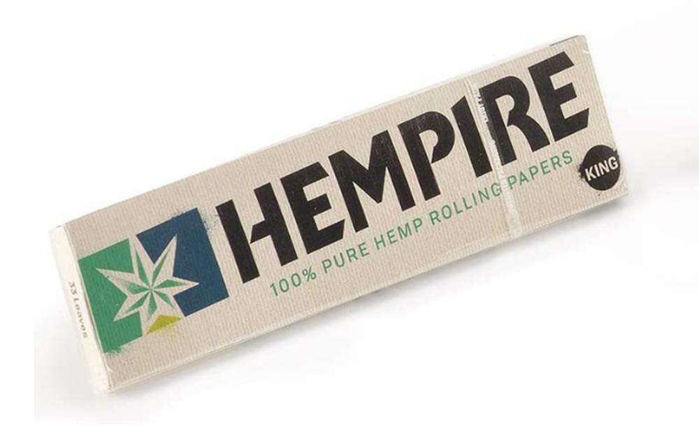 Hempire King Size Rolling Paper Pure Hemp Cigarette Papers (5 Booklets)