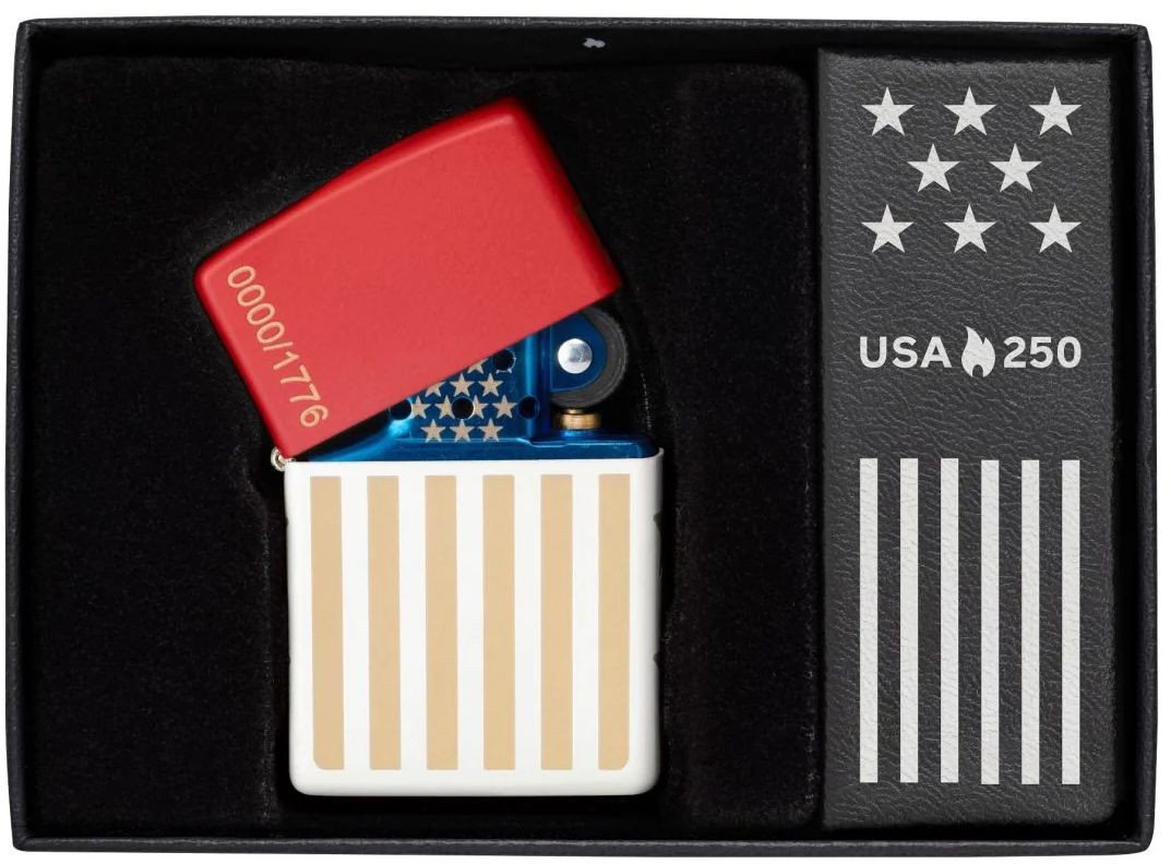 ZIPPO 250th Anniversary Collectible Numbered Limited to 1776 Lighters only 47298