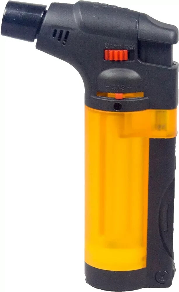 4 Pack Jumbo 4″ Jet Flame Torch Gun Lighter Refillable Adjustable W/Tools