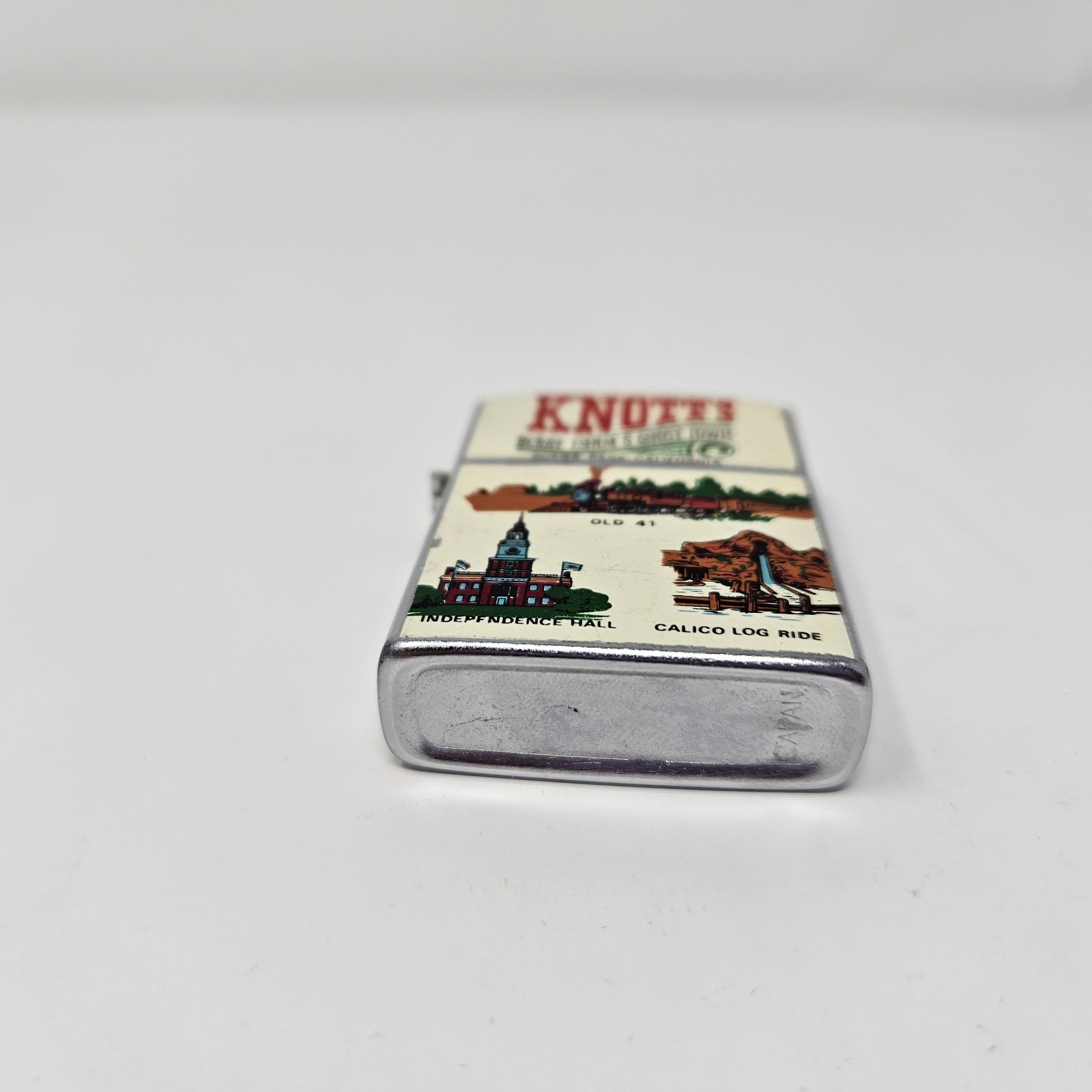 Vintage Knott’s Berry Farm & Ghost Town Souvenir Lighter 1970s RARE!!!