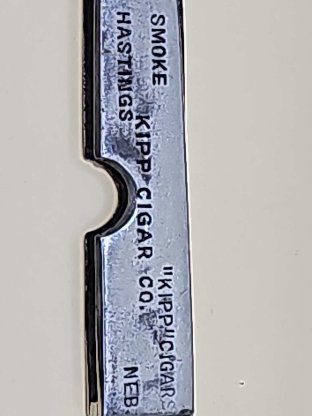 Vtg Cigar Cutter / Pocket Knife Dolphin Cutlery For Knipp Cigar Co In Nebraska