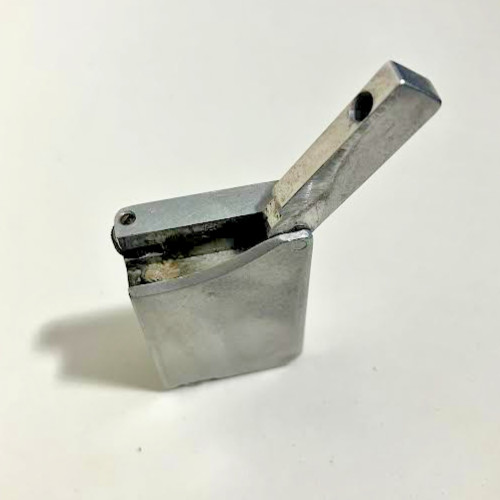 Vintage Aluminum Block Lighter No Brand Lighter