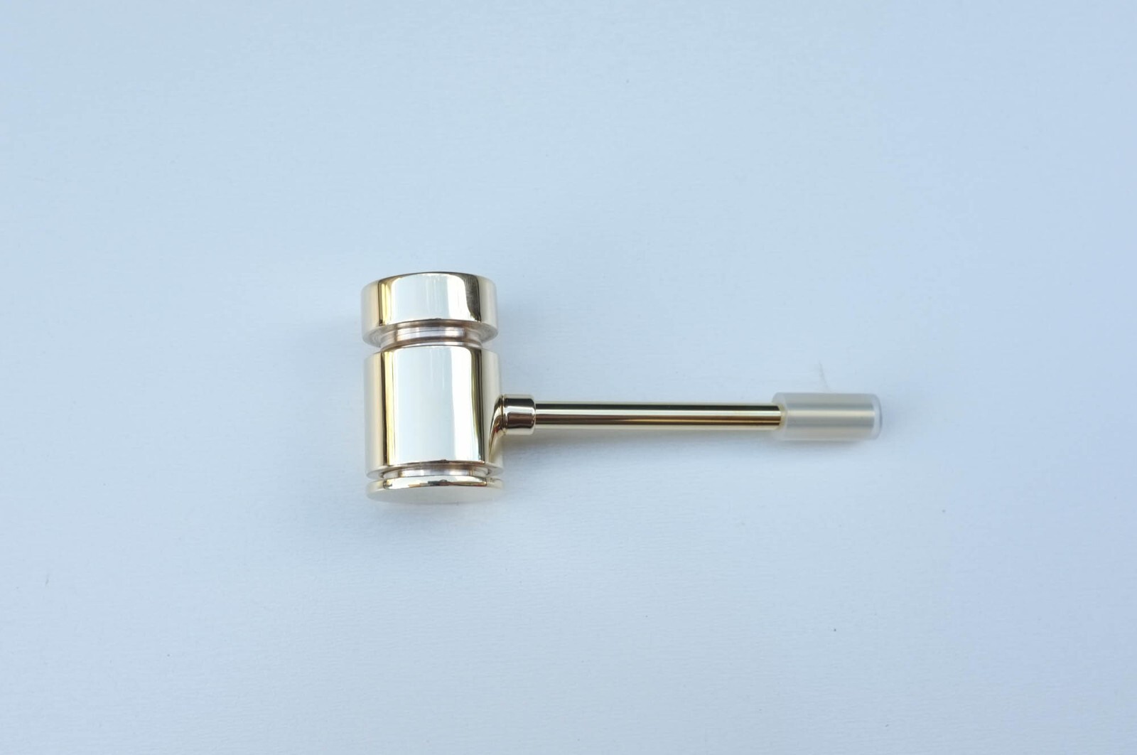 Brass Popeye Pipe Unique Cleanable Brass Smoking Pipe Made in Hawaii Screenless