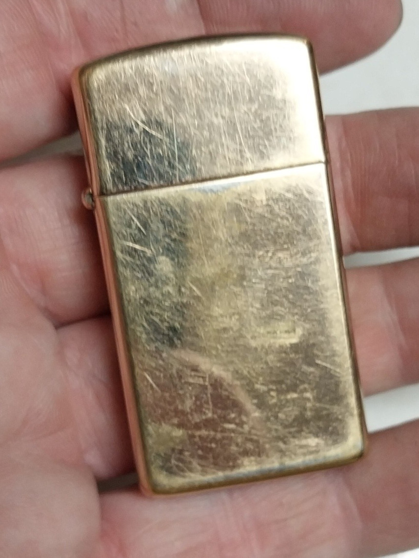 ZIPPO ROSE GOLD SLIM LIGHTER 2000