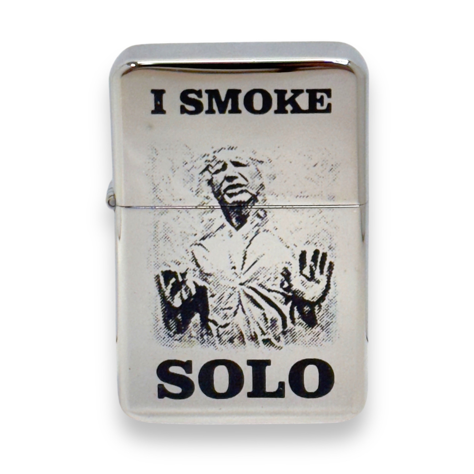 Lighter – I Smoke Solo – High Polish Chrome