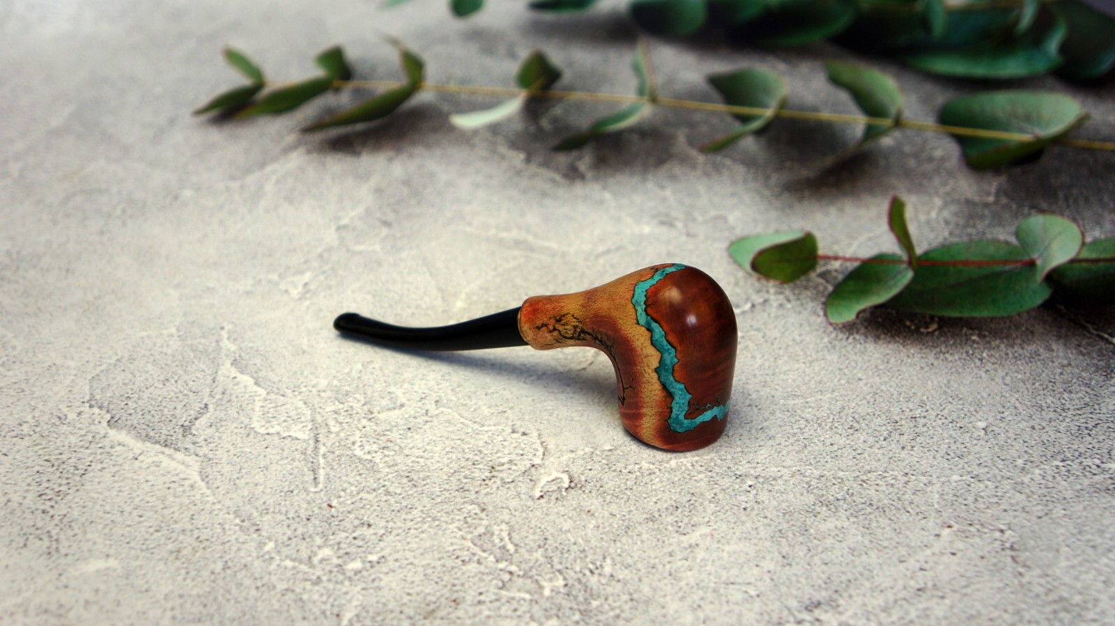 New mini 4″ tobacco smoking pipe, handcrafted pear wood pocket pipe