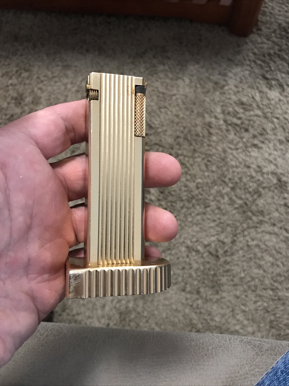 Vintage Cygnus Petrol Table Lighter Made in Japan
