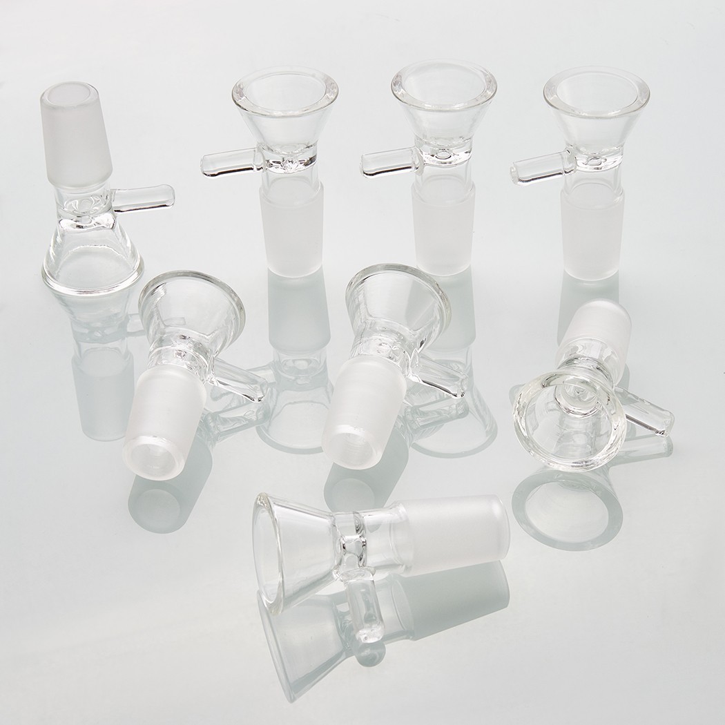 (10 PACK) 14MM Male Glass Bowl For Water Tobacco Pipe Bong Replacement Head USA