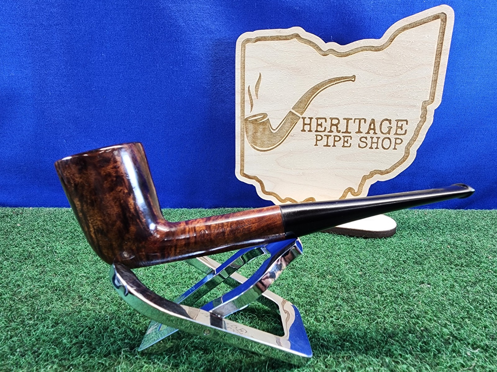 Kaywoodie Pre-1936 Drinkless 7708 Smooth Billiard Restored Estate Briar Pipe