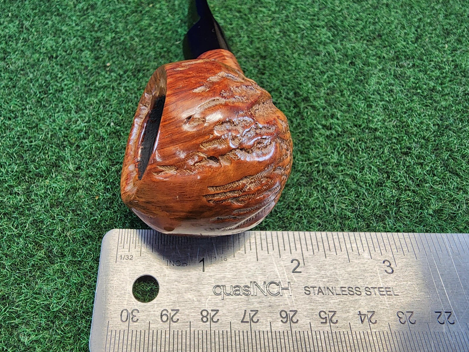 Custombilt Wally Frank Era Standard Rusticated Restored Briar Estate Pipe