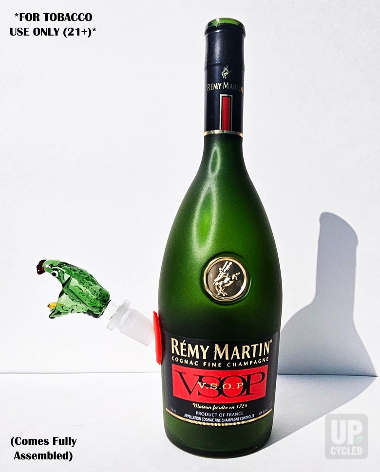 Remy Tobacco Pipe Pack – Handcrafted Authentic Glass Bottle – Made in USA