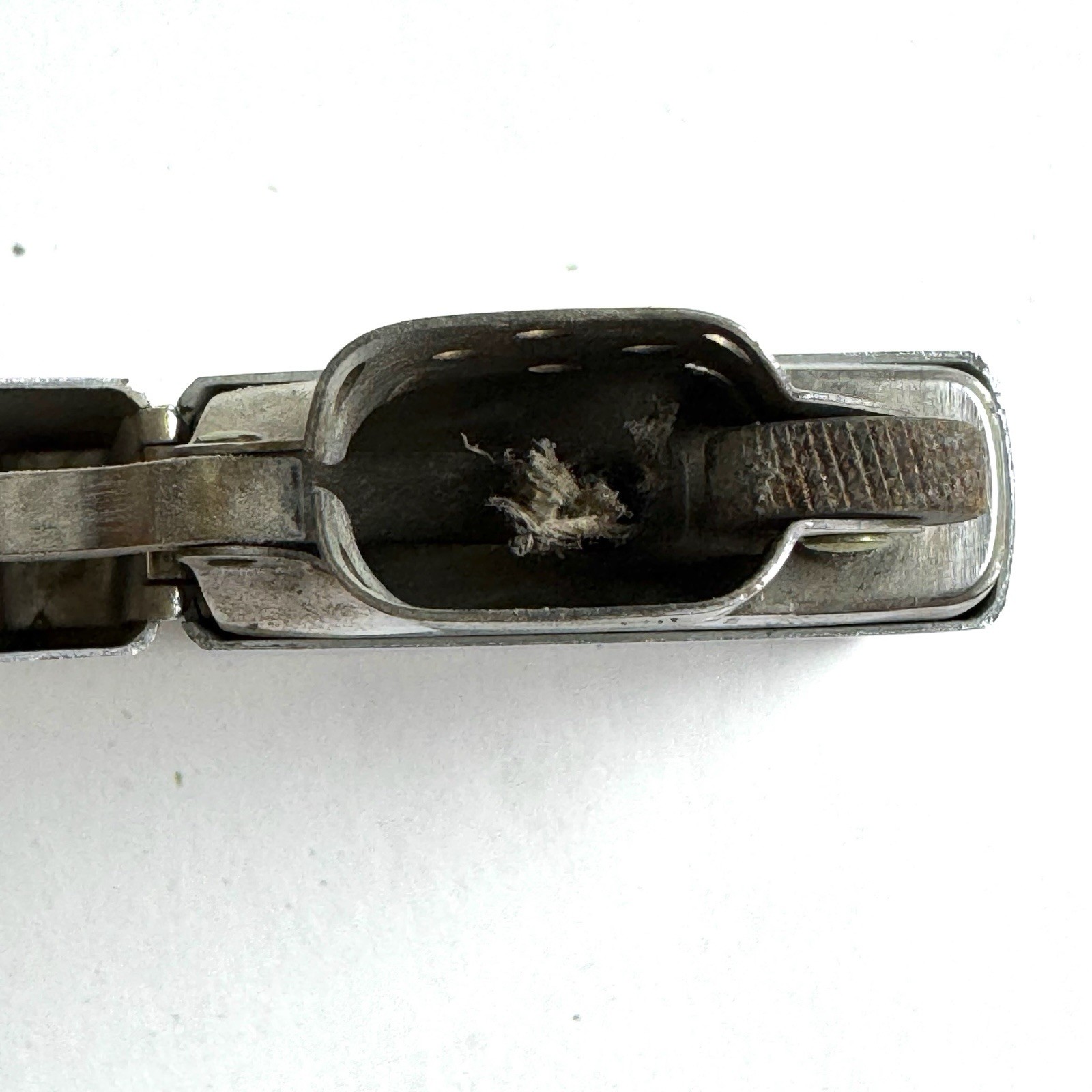 zippo lighter No. 200 Brush Finish in original box 1965 UNTESTED