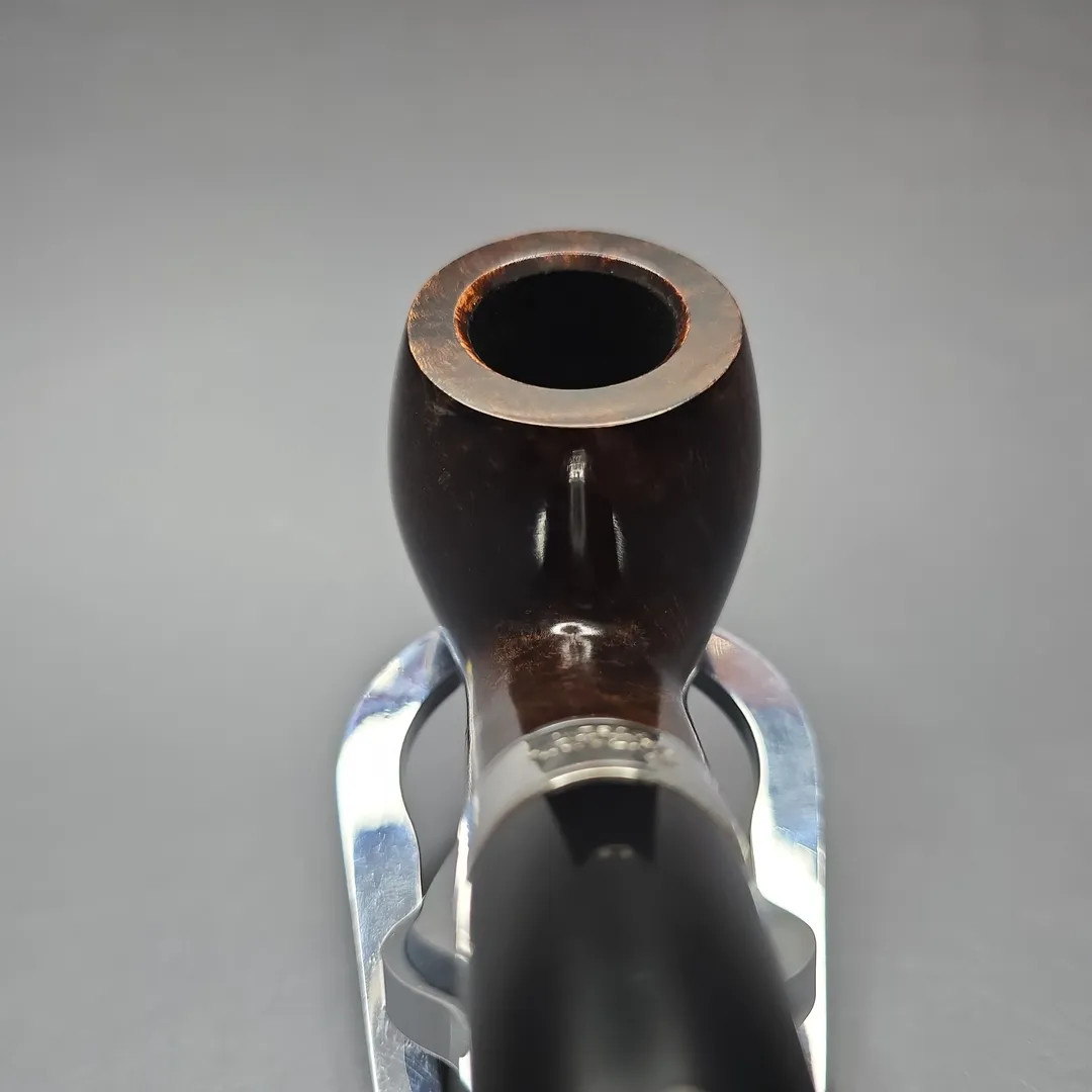 Peterson 160th Anniversary Pat. B Dark Smooth Bent Billiard Briar Pipe, New