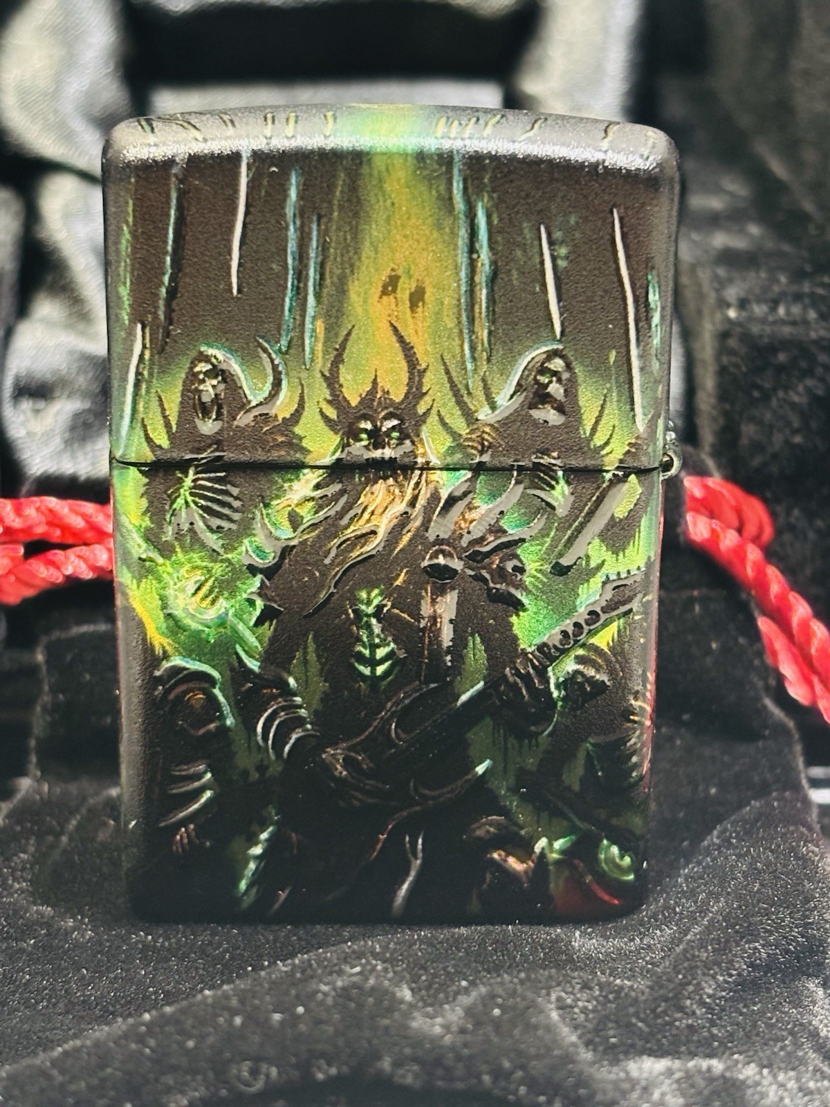 RARE Zippo lighter Crazy Music Skull 6/10 Limited Edition With Exclusive box