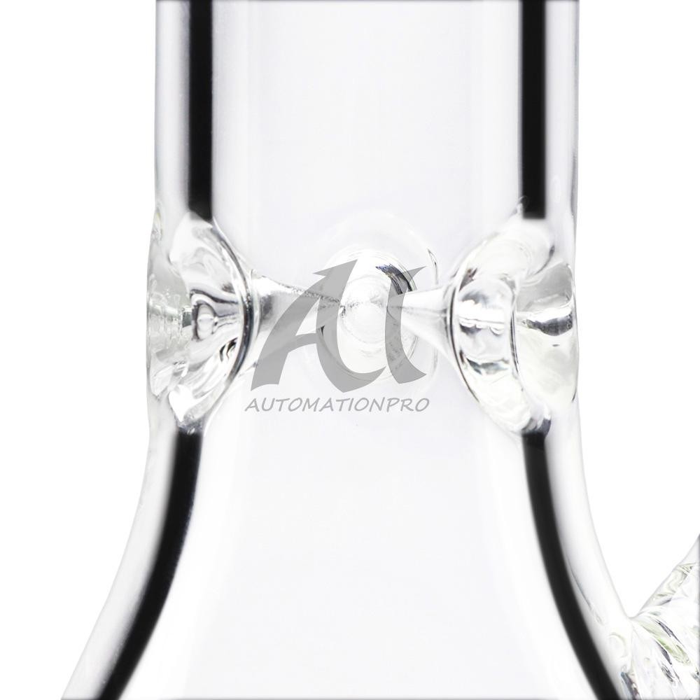 18 in Heavy 7mm Thick Glass Bong Smoking Hookah Water Pipe 14mm Bowl Beaker