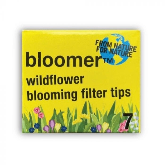 7 BLOOMER WAX TIPS with WILDFLOWER SEEDS for Cigarette Rolling – Made in USA