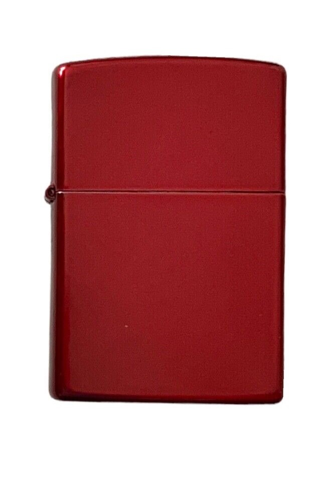 Zippo Windproof Lighter, Candy Apple Red With GOLD Insert, 21063BI, New In Box