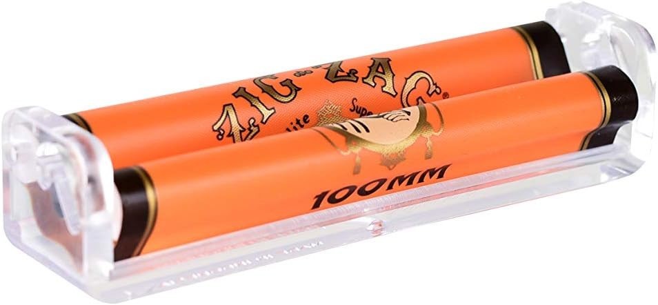 Zig-Zag 100mm Cigarette Rolling Machine | Premium Manual Roller Tool | 3 Pack