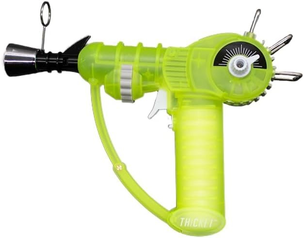 Spaceout Thicket Torch | Ray Gun | Assorted Colors | Refillable Butane Torch Lig