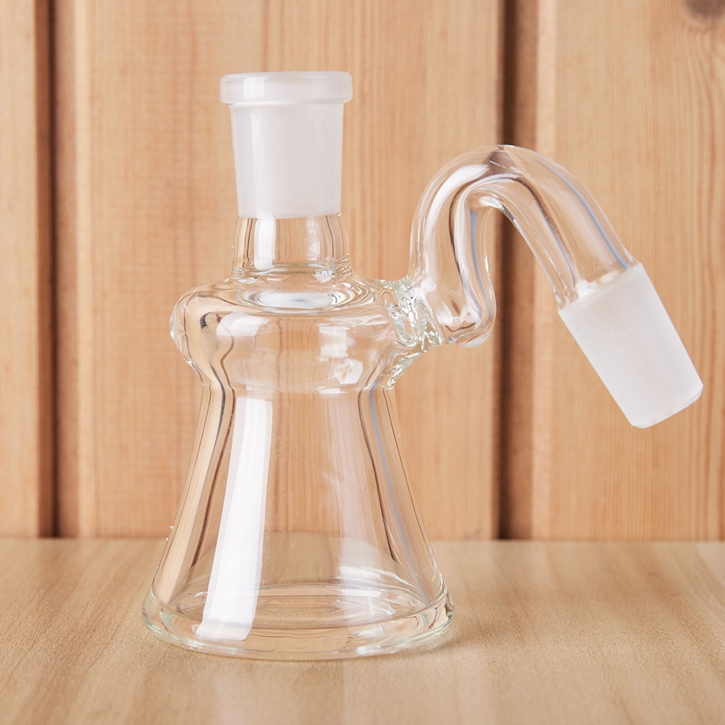 10″ Glass Beaker Bong Ash Catcher Water Smoking Tobacco Pipe 14MM Bowl 10 Screen