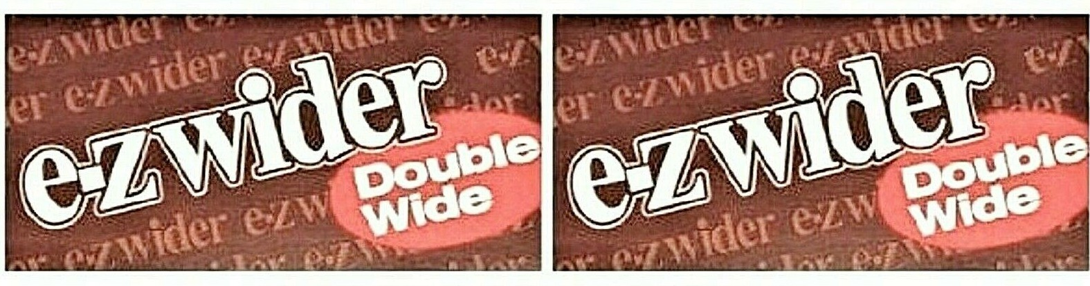 2x EZ Wider Rolling Papers Double Wide *AUTHENTIC* 2 Packs *FREE USA Shipping*!