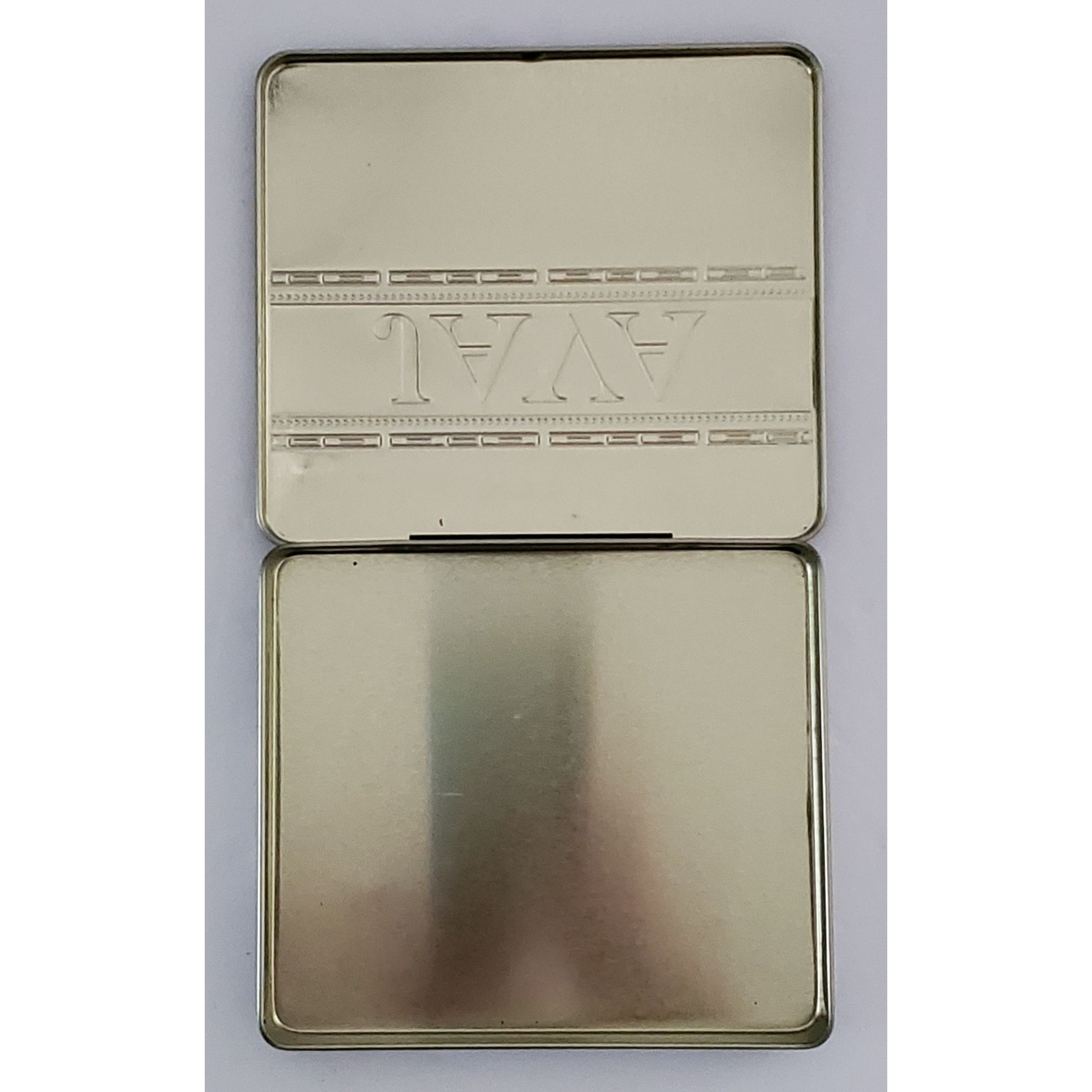 Java By Drew Estate Empty Tin Cigar Box Mint X-Press Green & Silver