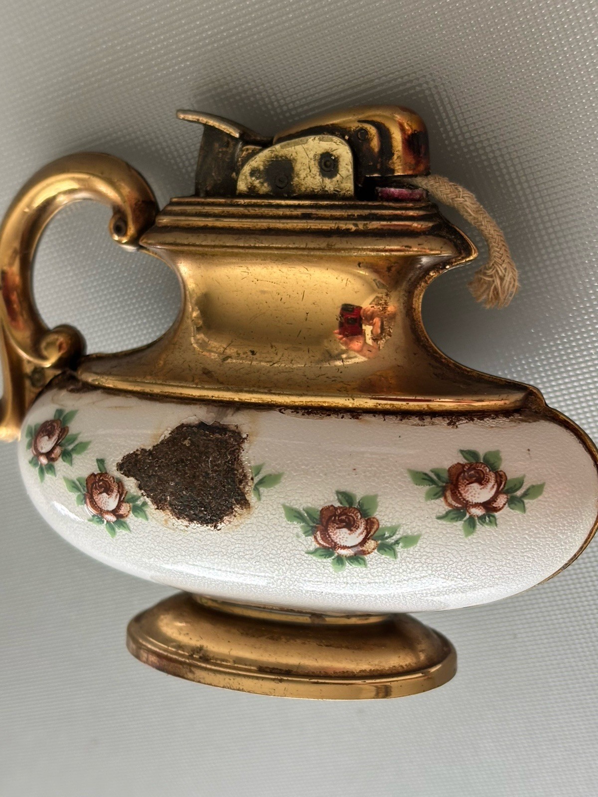 Vintage Table Top Lighter- Evans – 1950’s