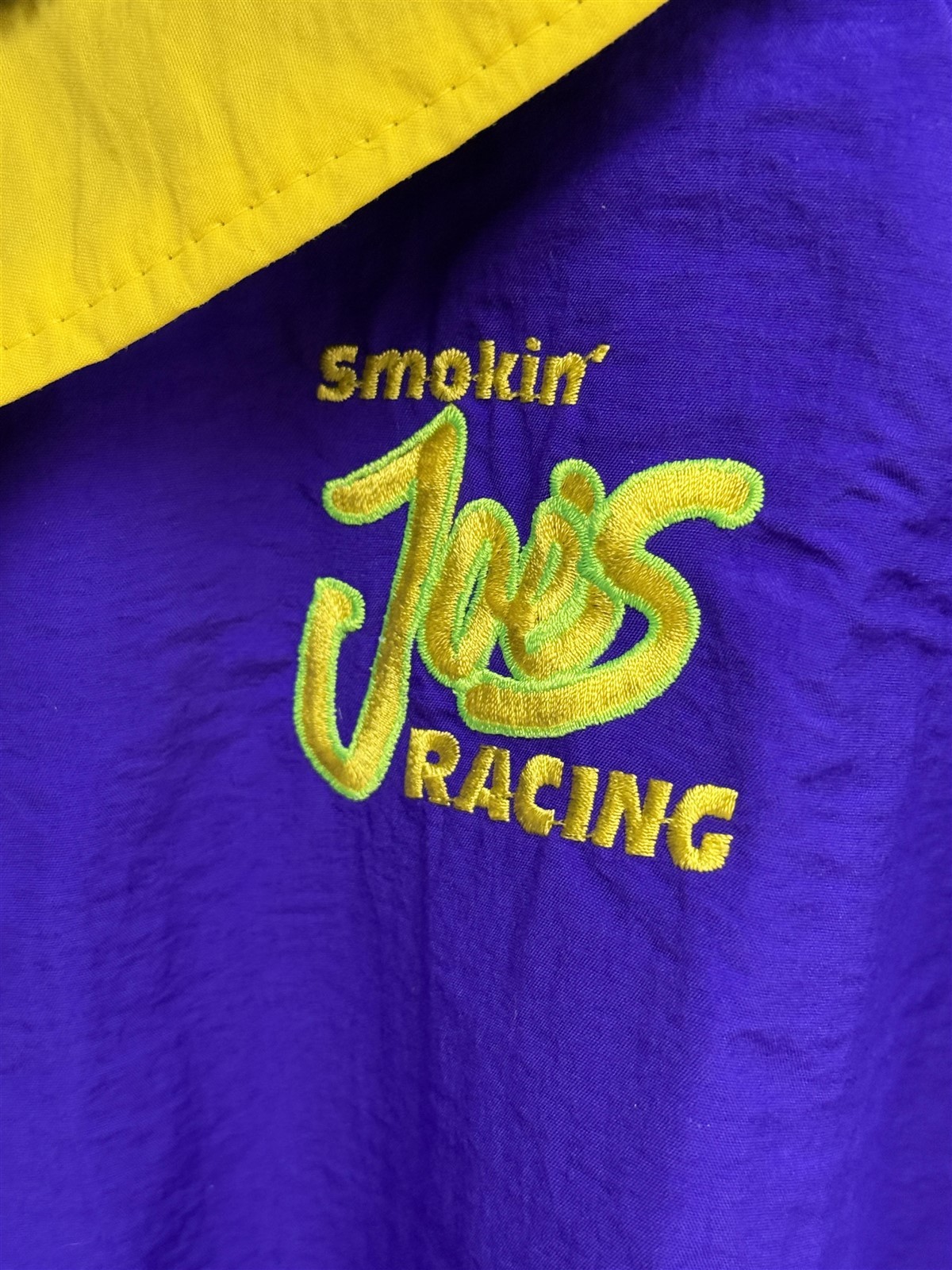 VTG Joe Camel R.J. Reynolds Smokin Joe’s Racing Nylon Jacket XL (Jim Head) – NEW