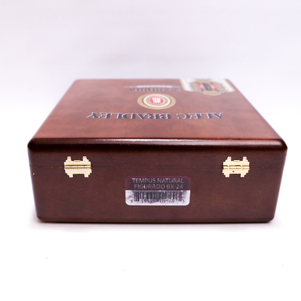 Alec Bradley Figurado Tempus Natural Empty Wood Cigar Box 7.75″ x 7.25″ x 2.75″