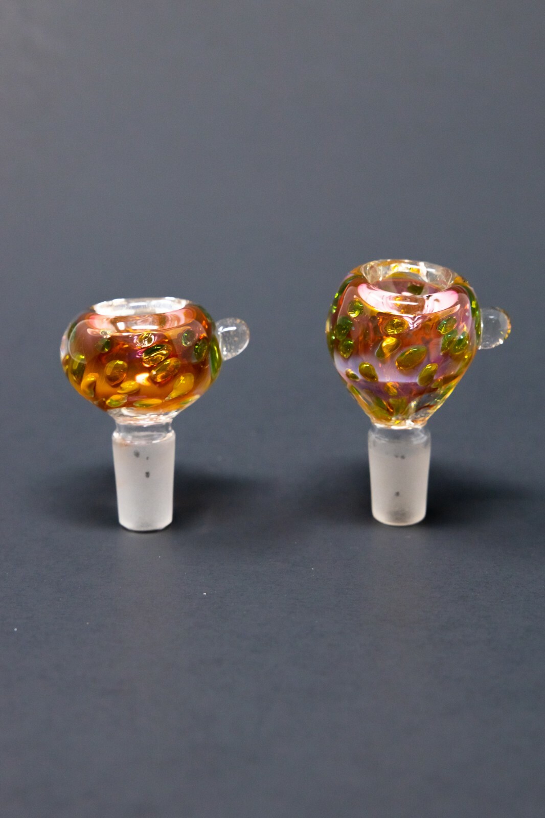 Hookah Water Pipe 14mm Pearl Heavy Premium Glass Male Tobacco Bowl Piece