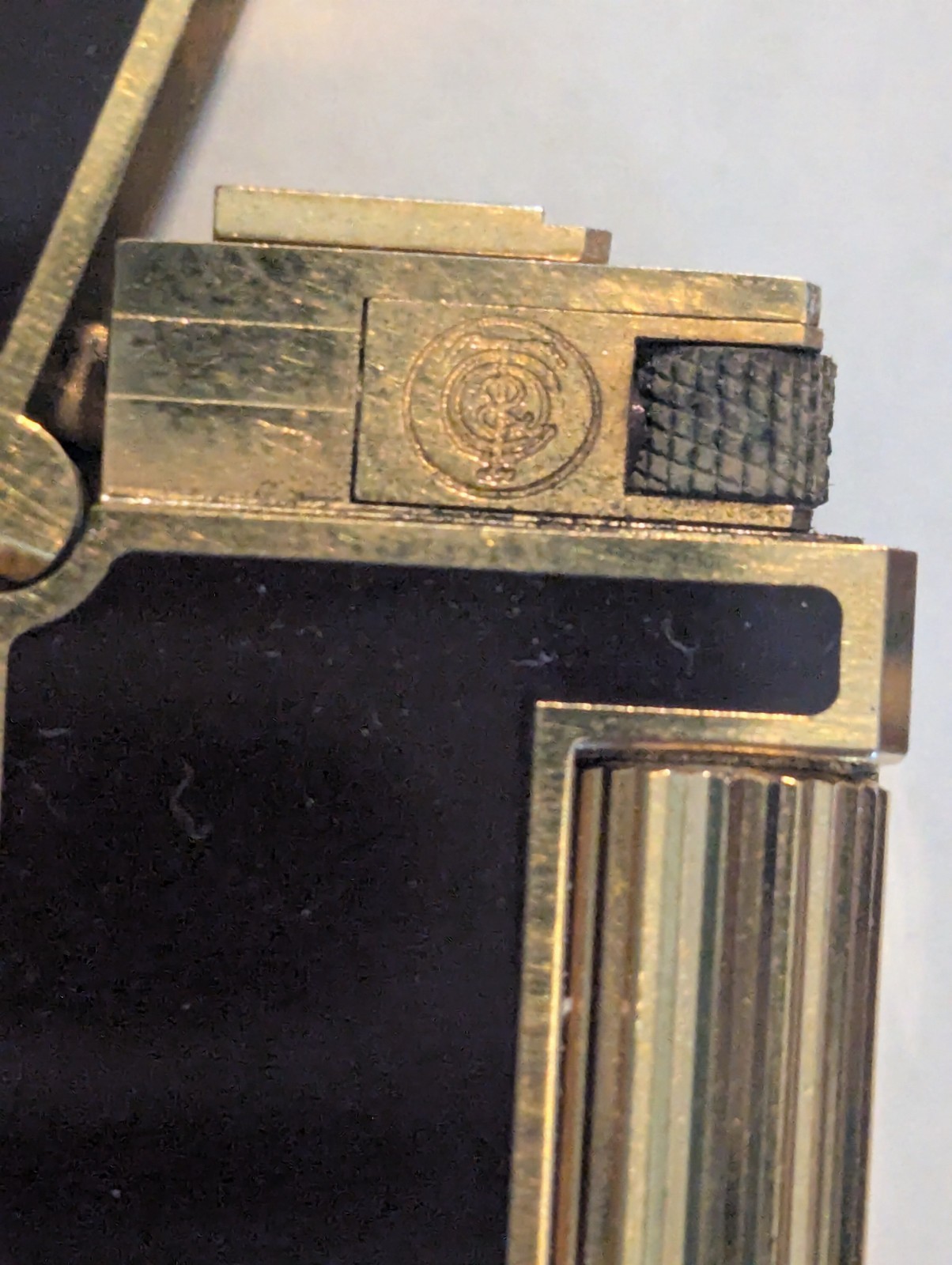 2 Vintage Tiffany & Co. Japan Butane Lighters Gold Tone Repair Parts