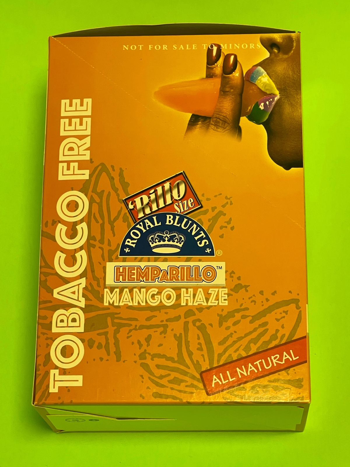 FREE GIFTS🎁Royal HEMPaRILLO Mango🥭Haze 60 High Quality Hemp Rolling Papers🔥💨