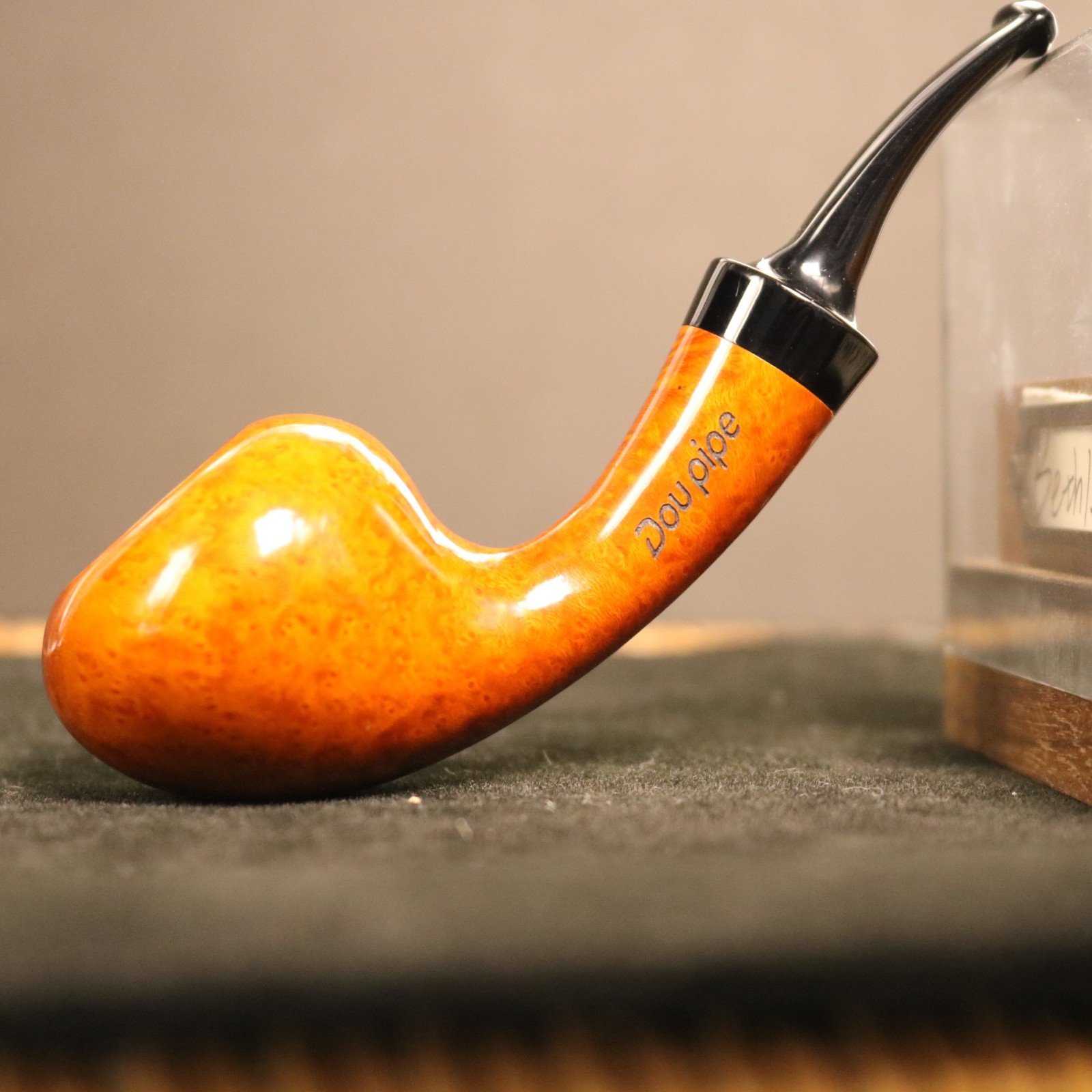 Dou Pipe Nanmu Pipe S Bend Small Oak Fruit