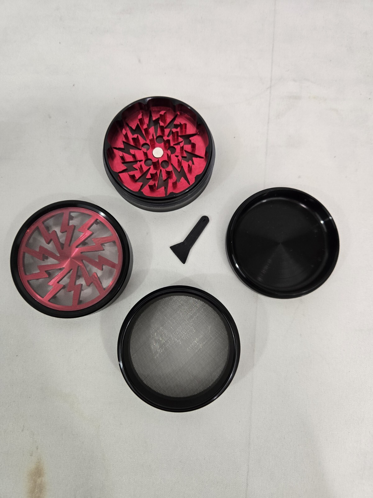 UBER red Grinder 62Mm (2.5″)