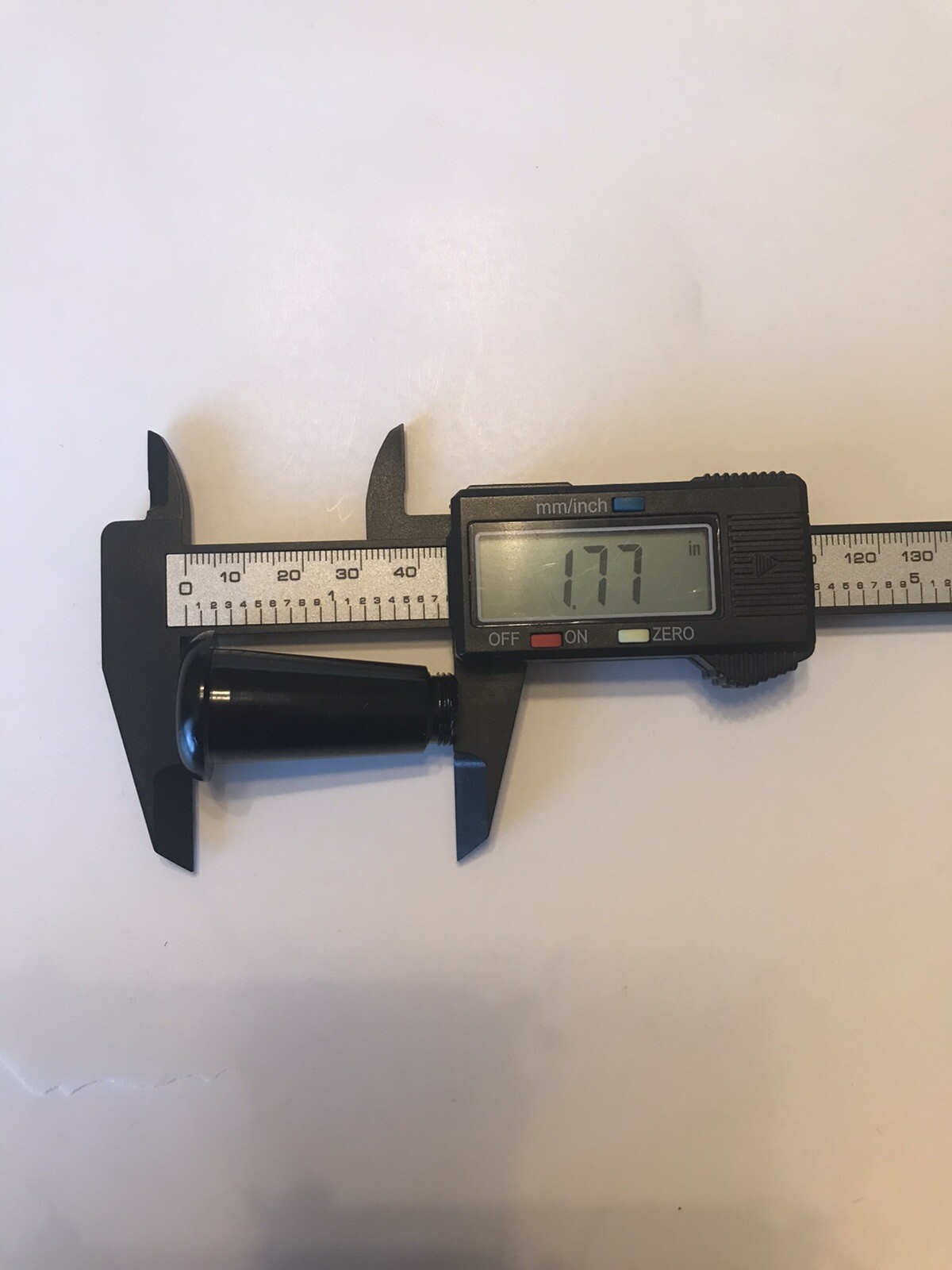 Aluminum Downstem 19mm/14mm Black With Clear 14mm Bowl Breaks Down Into 7 Sizes