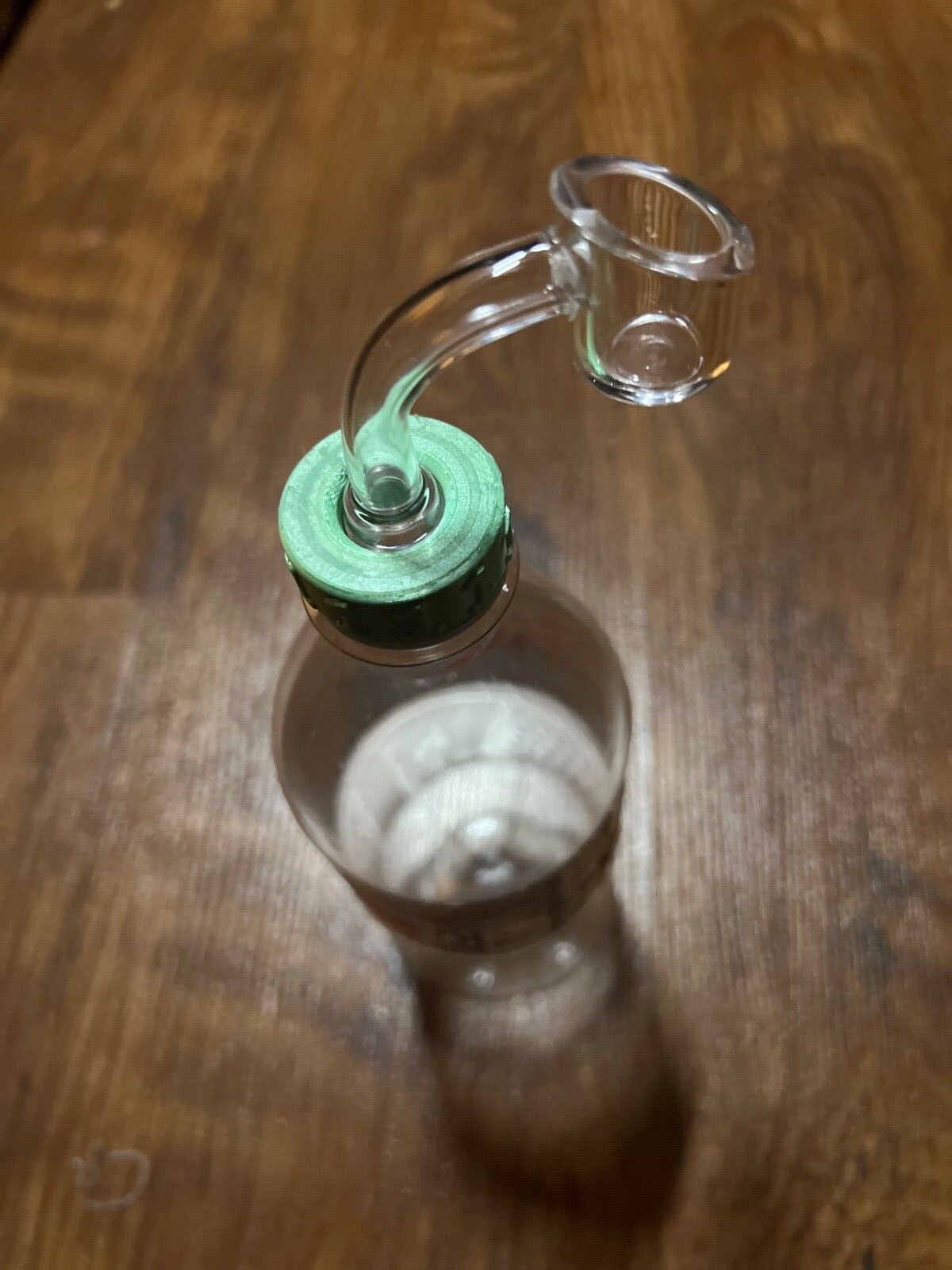 Gravity Bong Bottle Cap bottle application + 14mm Bowl -PLA plant based material