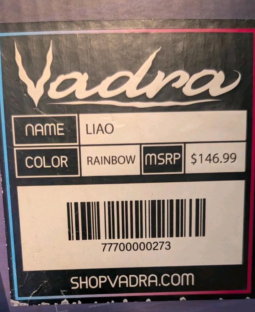 23″ Hookah Set – LIAO by Vadra Hookah Complete 1 Hose Set Open Box New Rainbow