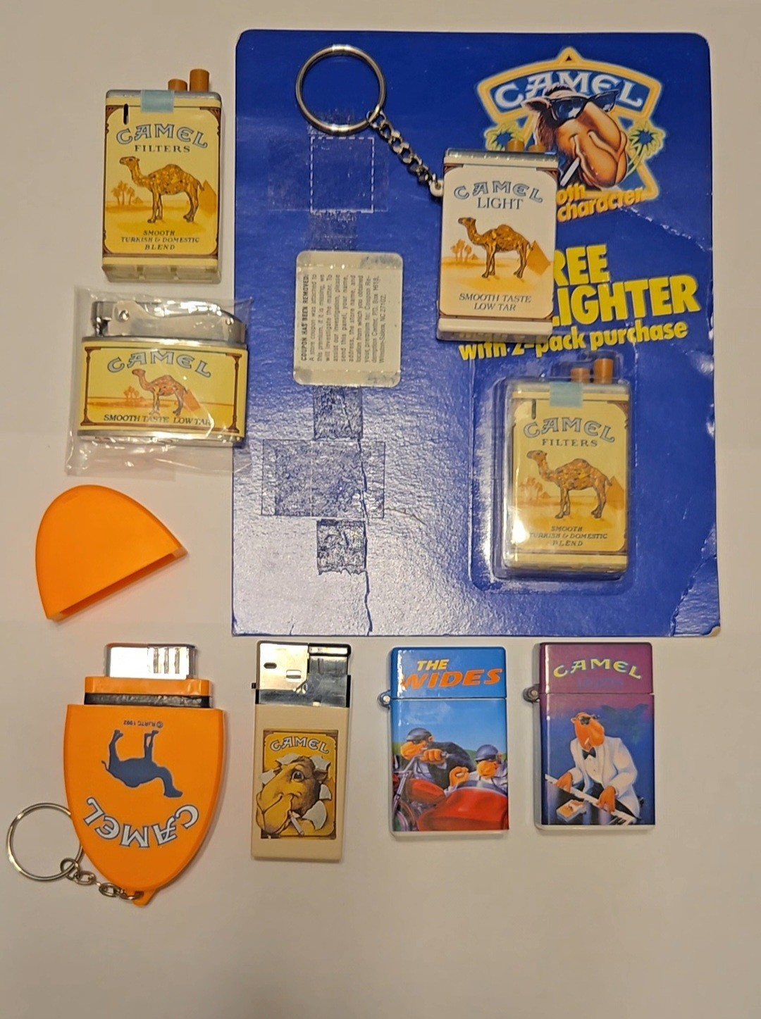 CAMEL JOE CIGARETTE COLLECTIBLES LOT