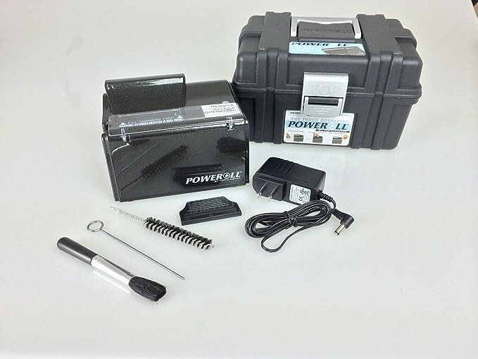 NEW POWEROLL ELECTRIC KING SIZE CIGARETTE MACHINE TOP-O-MATIC WITH CARRYING CASE