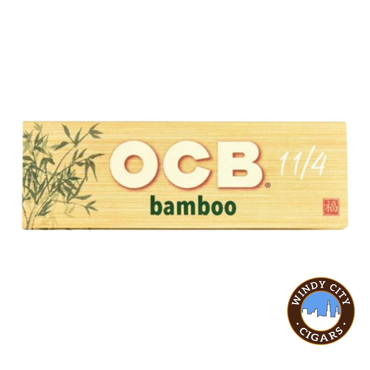 OCB Bamboo 1 1/4 Rolling Papers – 10 Packs