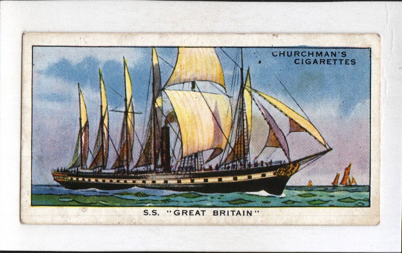 The Story of Navigation – W.A. & A.C. Churchman 1936 A Series of 50 Card No.46
