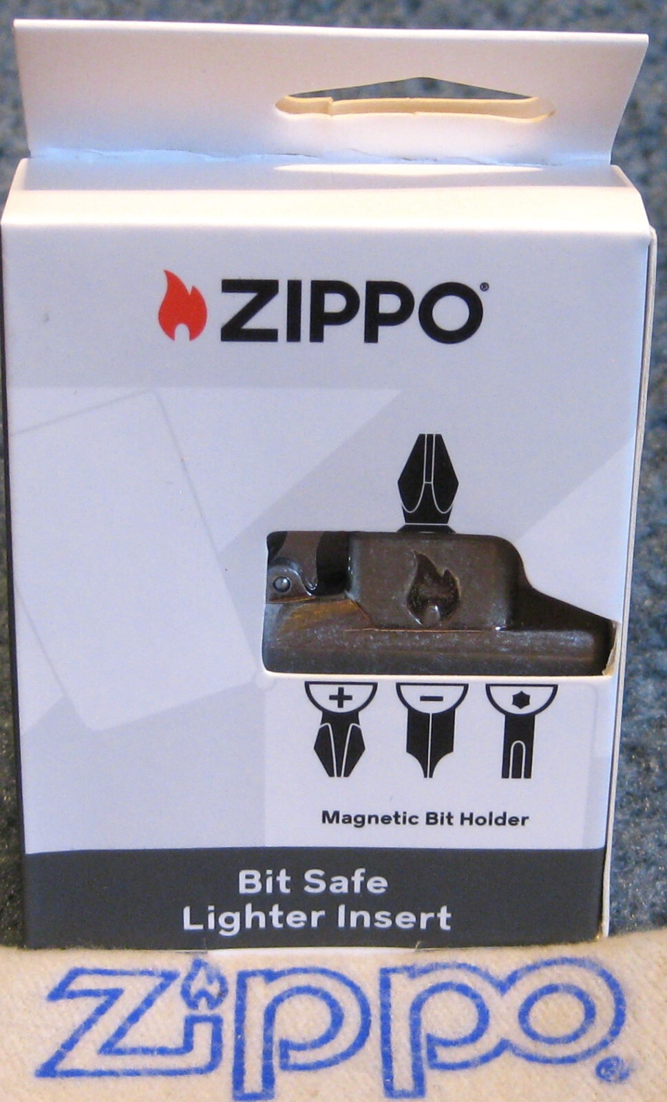 ZIPPO BIT SAFE INSERT 4 in 1 65701 Fit in Your Lighter Case NEW Magnetic TORX
