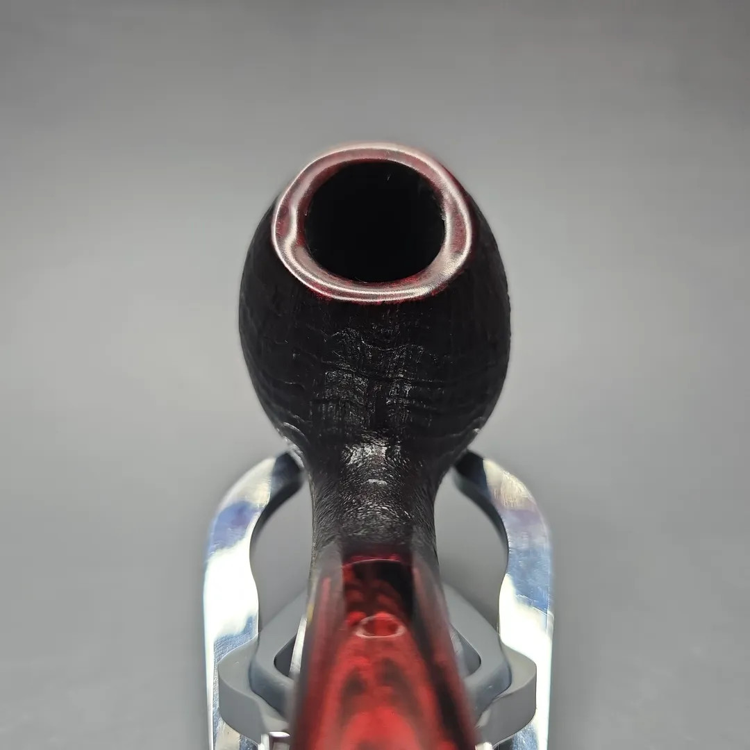 Herriot Pipes Partially Sandblasted Danish Egg Handmade Briar Pipe, New