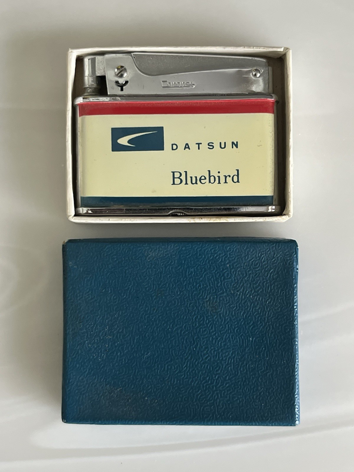Vintage Nissan Datsun Bluebird Gas Lighter Japan New Old Stock Prince Coronet