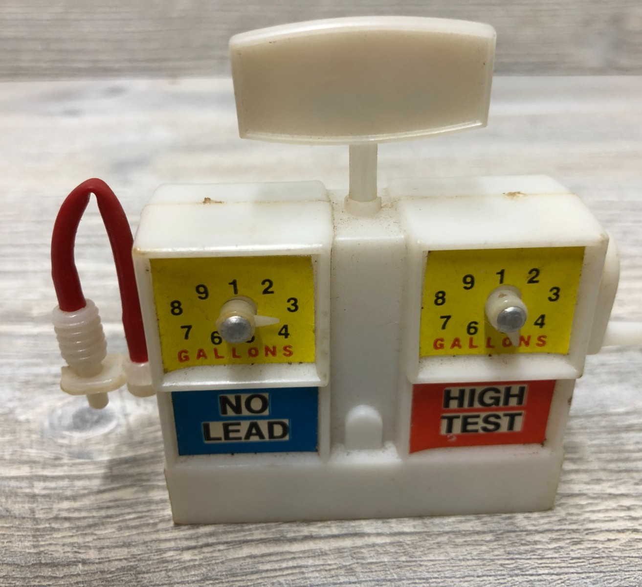 Vintage Gordy Gas Pump Plastic for Indy Race Set Jacky Hong Kong